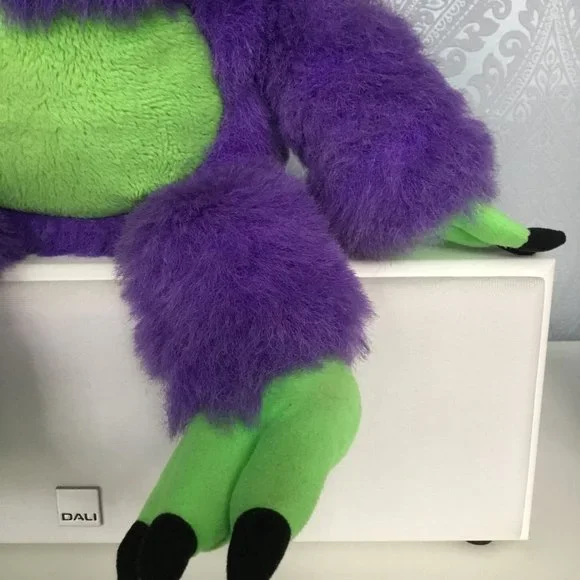 rare European vintage My Pet monster plush toy purple stuffed animal retro - Picture 7 of 12